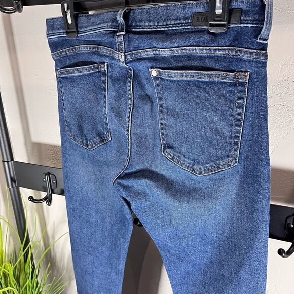 H&M slim low waist denim jeans button up fly size 32/32 - Picture 10 of 15